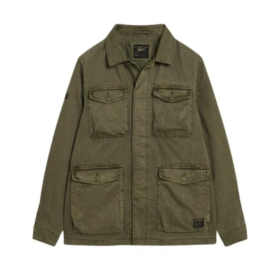 Afbeelding van Superdry Lichte jas, Heren, Maat: Large, Dusty olive green
