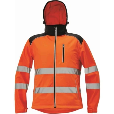 Afbeelding van CRV Knoxfield Hi Vis Softshell Jas 03010536 Fluo Geel