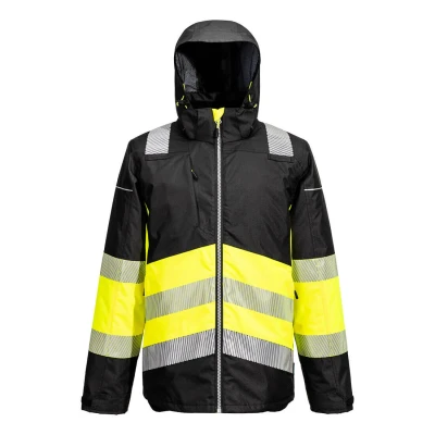 Afbeelding van PW3 Hi Vis Klasse 1 Winterjack maat 4XL, Yellow/Black