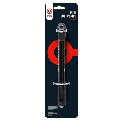 Afbeelding van Optio Cycle Fiets Luchtpomp 120 PSI (8.3Bar) Mini Fietspomp Fietswielpomp MTB