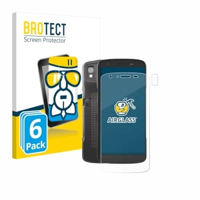 Afbeelding van BROTECT Glas Screen Protector voor Zebra TC22 (Voor+Camera) (6 Stuks) Schermbeschermer [9H Hardheid, Beschermglas Folie niet Gehard Glas]