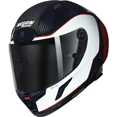 Afbeelding van Nolan X 804 RS Ultra Carbon Asso Di Picche Helm, zwart wit rood, afmeting L voor man