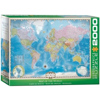 Afbeelding van Eurographics Map of the World (2000)