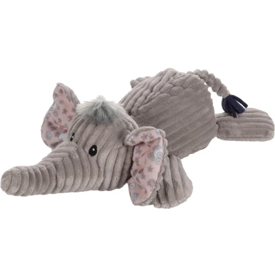 Afbeelding van &quot;Hondenspeelgoed: Schattige Olifant Knuffel Grijs&quot;