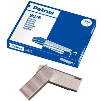 Afbeelding van Nietjes Petrus 26/6 6 mm (20 Stuks)