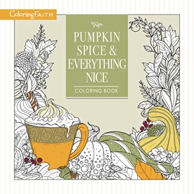 Afbeelding van Pumpkin Spice and Everything Nice Coloring Book