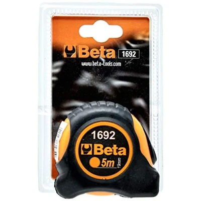 Afbeelding van Beta Rolbandmaten, schokbestendig ABS huis uit bi materiaal, stalen meetlint, precisie klasse II 1692/5 016920055