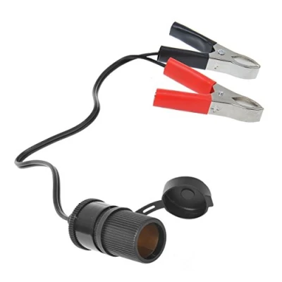 Afbeelding van IWH 019008 Accuklemmen met stopcontact 12/24 Volt Stroombelasting (max.): 16 A