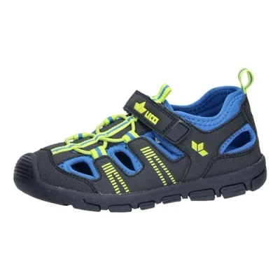 Afbeelding van LICO Ardales Unisex Sandalen voor kinderen, Maat: 29, Navy/blue/lemon Imitatieleer/ textiel
