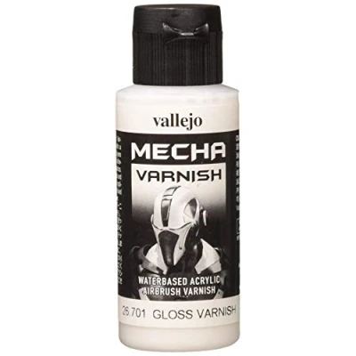 Afbeelding van Vallejo AV Mecha Acrylverf voor Airbrush, Gloss Varnish, 60 ml