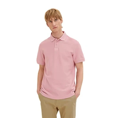 Afbeelding van TOM TAILOR Poloshirt heren 1035564,13009 Velvet Rose,XL