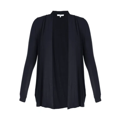 Afbeelding van Base Level fijngebreid vest Yayla donkerblauw
