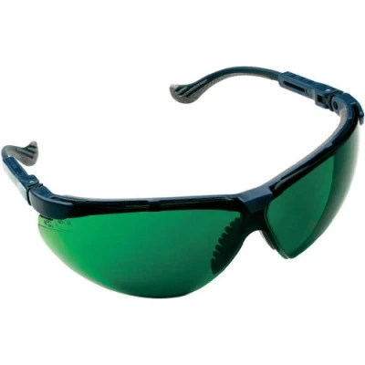 Afbeelding van HONEYWELL XC veiligheidsbril met blauw frame en IR 3.0 lens 1011021