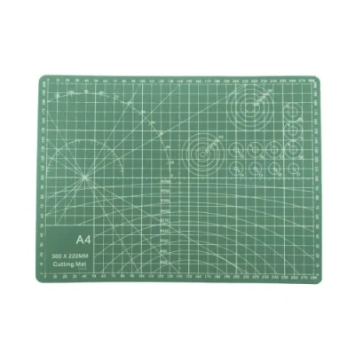 Afbeelding van Tuin Mile® A1, A2, A3, A4 Groen Zelfgenezende Anti Slip Snijmat met Raster Lijnen voor Nauwkeurig Snijden Crafting
