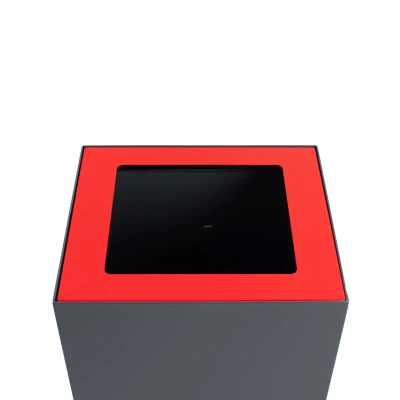 Afbeelding van Top modulaire afvalscheidingsunit 90 liter Rood