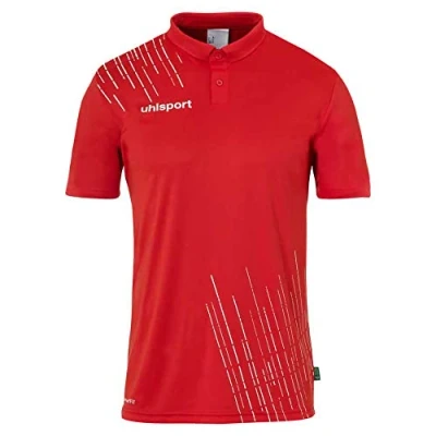 Afbeelding van Uhlsport Score 26 Polo Heren Rood / Wit Maat: 4XL