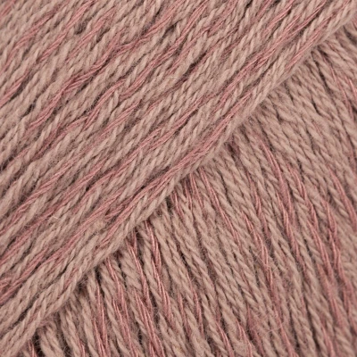 Afbeelding van DROPS Belle Uni Colour 21 amandelroze Katoen Garen