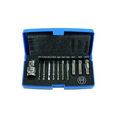 Afbeelding van Laser 6845 Beschadigde dop hoofd bout/schroef afzuigkap set 11st