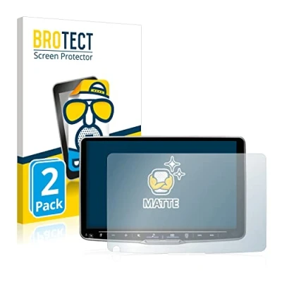 Afbeelding van BROTECT (2 Stuks) Antireflecterende Beschermfolie voor Alpine iLX F905D Anti Glare Screen Protector, Mat, Ontspiegelend