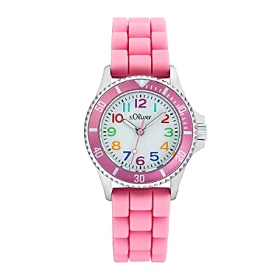 Afbeelding van s.Oliver Horloge voor kinderen, Maat: One Size, Rosa