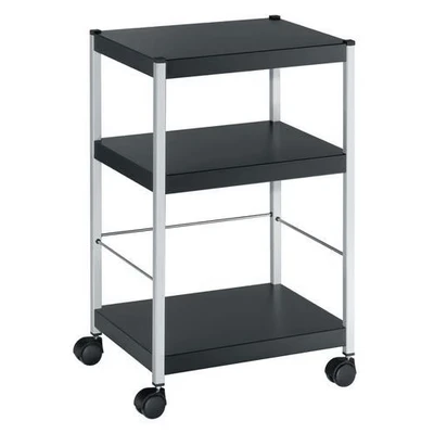 Afbeelding van Paperflow Universele Mobiele Trolley, Zwart, Small Computermeubel