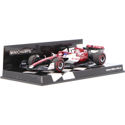 Afbeelding van Alfa Romeo F1 Team Orlen C42 #77, Bottas, Bahrain GP 2022 1:43 Minichamps