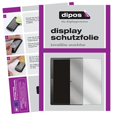 Afbeelding van dipos I 2x Beschermfolie helder geschikt voor Lenovo Tab M10 Folie screen protector