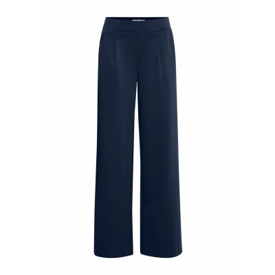 Afbeelding van b.young Rizetta WIDE Broek, Dames, Maat: Large, Copenhagen night