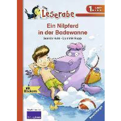 Afbeelding van Ein Nilpferd in der Badewanne
