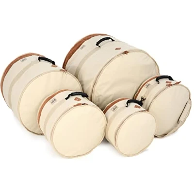Afbeelding van Tama TDSS52KBE Powerpad Designer Beige 5d. drumhoezenset 22,10,12,14,16