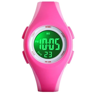 Afbeelding van Kinderhorloge Stopwatch Waterdicht Roze