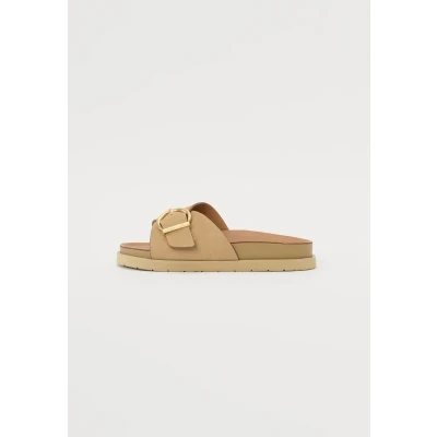 Afbeelding van GANT Mardale Pantoffels, Dames, Maat: 38, Sand Leer