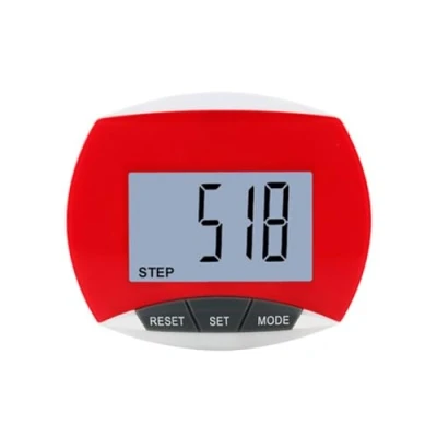 Afbeelding van 3D stappenteller, wandelen stap teller W/clip voor calorie afstand tellen gezondheid monitoring fitness activiteit tracker