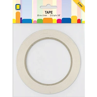 Afbeelding van 2 sided adhesive tape 3 mm