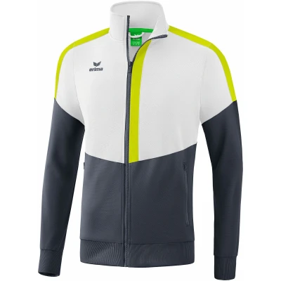 Afbeelding van Erima Squad worker jack wit/slate grey/lime