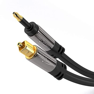 Afbeelding van KabelDirekt Mini TOSLINK kabel 3 m (optische &gt; TOSLINK) PRO Series