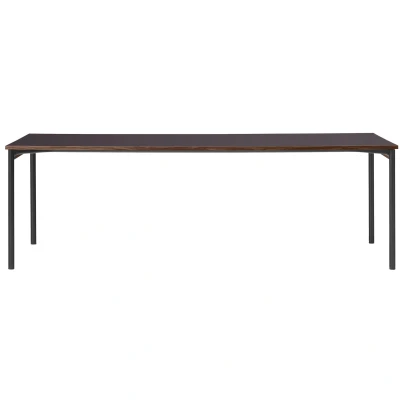 Afbeelding van Audo Copenhagen Co Eettafel 240x100 Zwart/terra