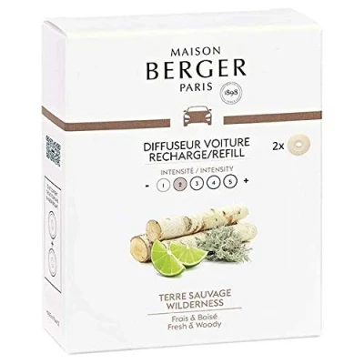 Afbeelding van Wilderness navulling 2 stuks Autoparfum Lampe Berger