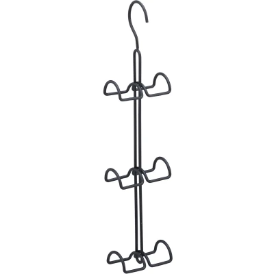 Afbeelding van Relaxdays 3x tassen opberger 6 haken handtas hanger organiser opbergsysteem