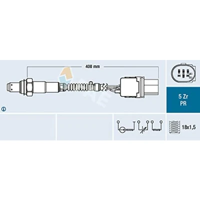 Afbeelding van Fae Lambda sonde 75123