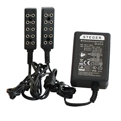 Afbeelding van Kahlert Licht 60976 Rust /flikkerlichttransformator voor poppenhuizen en kerststalen, zwart