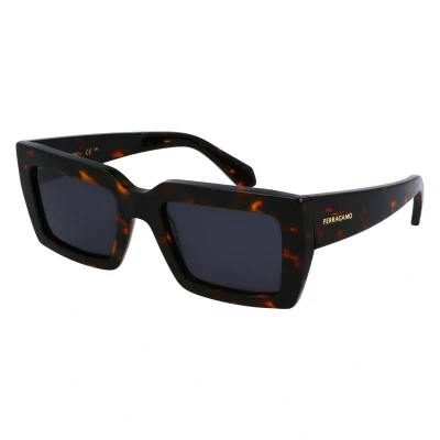 Afbeelding van Ferragamo Salvatore Zonnebril, Maat: One Size, Dark tortoise