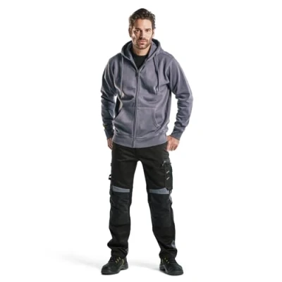 Afbeelding van Blaklader werkbroek 1556 9994 zwart/grijs mt C52