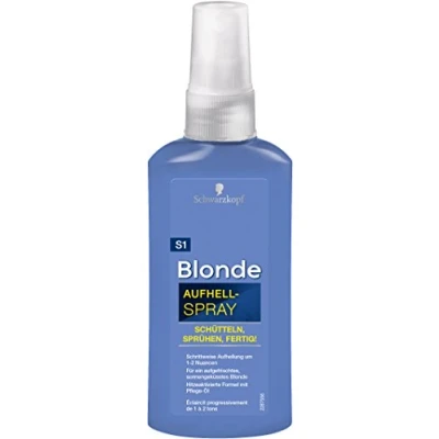 Afbeelding van Schwarzkopf Blonde bleekmiddel S1 bleekspray, niveau 3, 3 pack (3 x 125 ml)