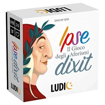 Afbeelding van Ludic Ipse Dixit It27415 het spel van de aforismen gezelschapsspel voor gezin, 2 6 spelers, Made in Italy