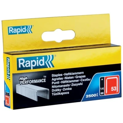 Afbeelding van Rapid nieten 14mm gegalvaniseerd type 53 14 (Per 2500 stuks)