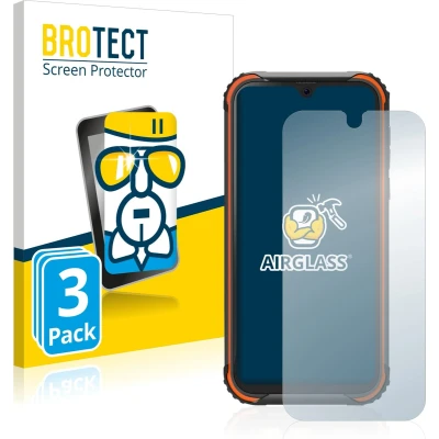 Afbeelding van BROTECT Screenprotector voor Blackview BV5900 Folie Beschermfolie Beschermglas transparant (3 Stuks)