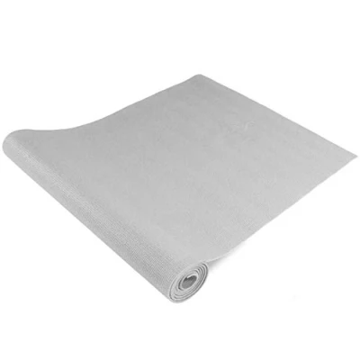 Afbeelding van Prosource Fit klassieke yogamat 1/8&quot; (3 mm) dik, extra lang 72 inch lichtgewicht fitnessmat met antislip grip voor yoga, pilates, oefening, grijs