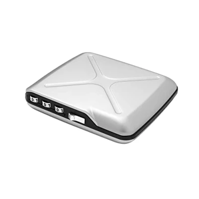 Afbeelding van Ögon Card Holder Code Locking Silver