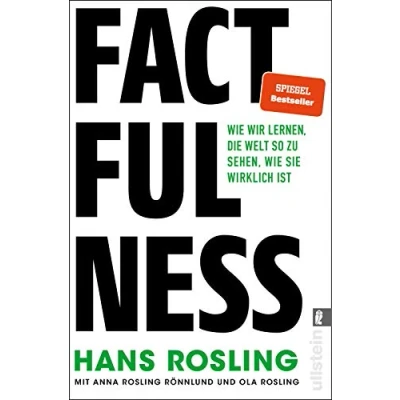Afbeelding van Factfulness: wie wir lernen, die Welt so zu sehen, sie wirklich ist